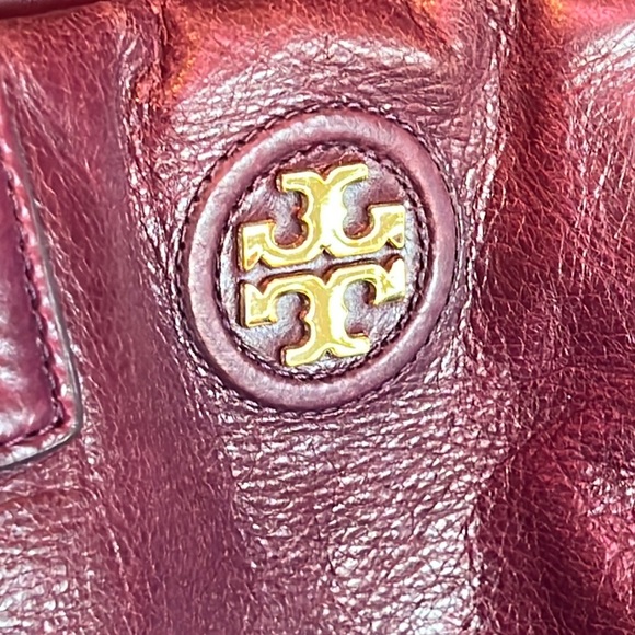 TORY BURCH Beautiful Supple Handbag in Eggplant/Plum - Picture 3 of 10